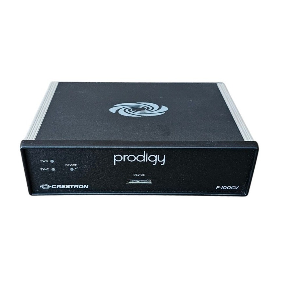 Crestron Prodigy P-IDOCV Interface Unisex OS Black Solid Video Audio Dock